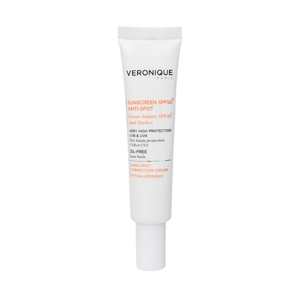 کرم ضد آفتاب و ضد لک SPF50 فاقد چربی ورونیک