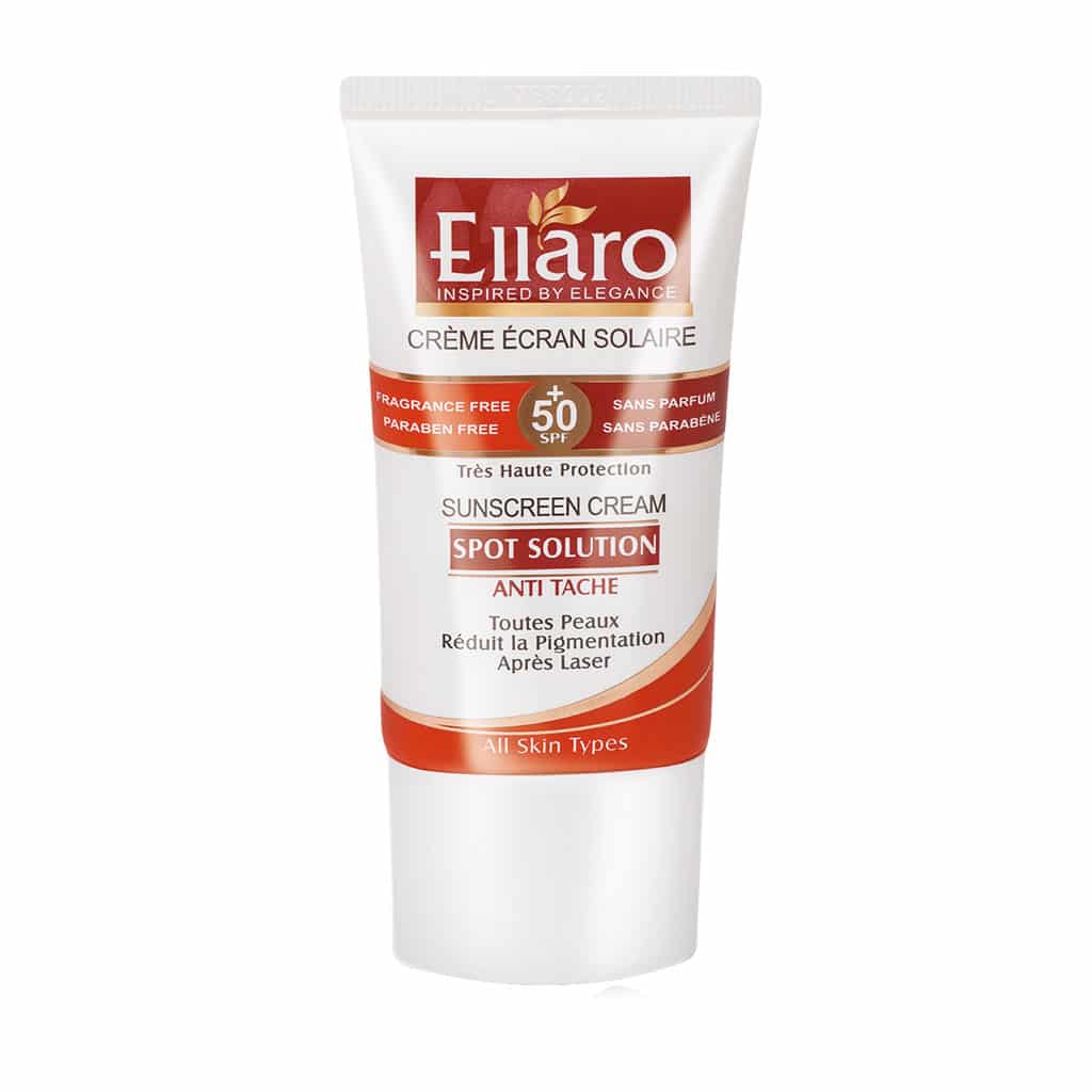 کرم ضد آفتاب‎ اسپات سولوشن الارو SPF50 مناسب انواع پوست