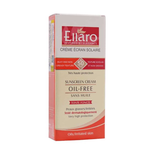 کرم ضد آفتاب فاقد چربی الارو SPF50 مناسب پوست چرب و جوش دار